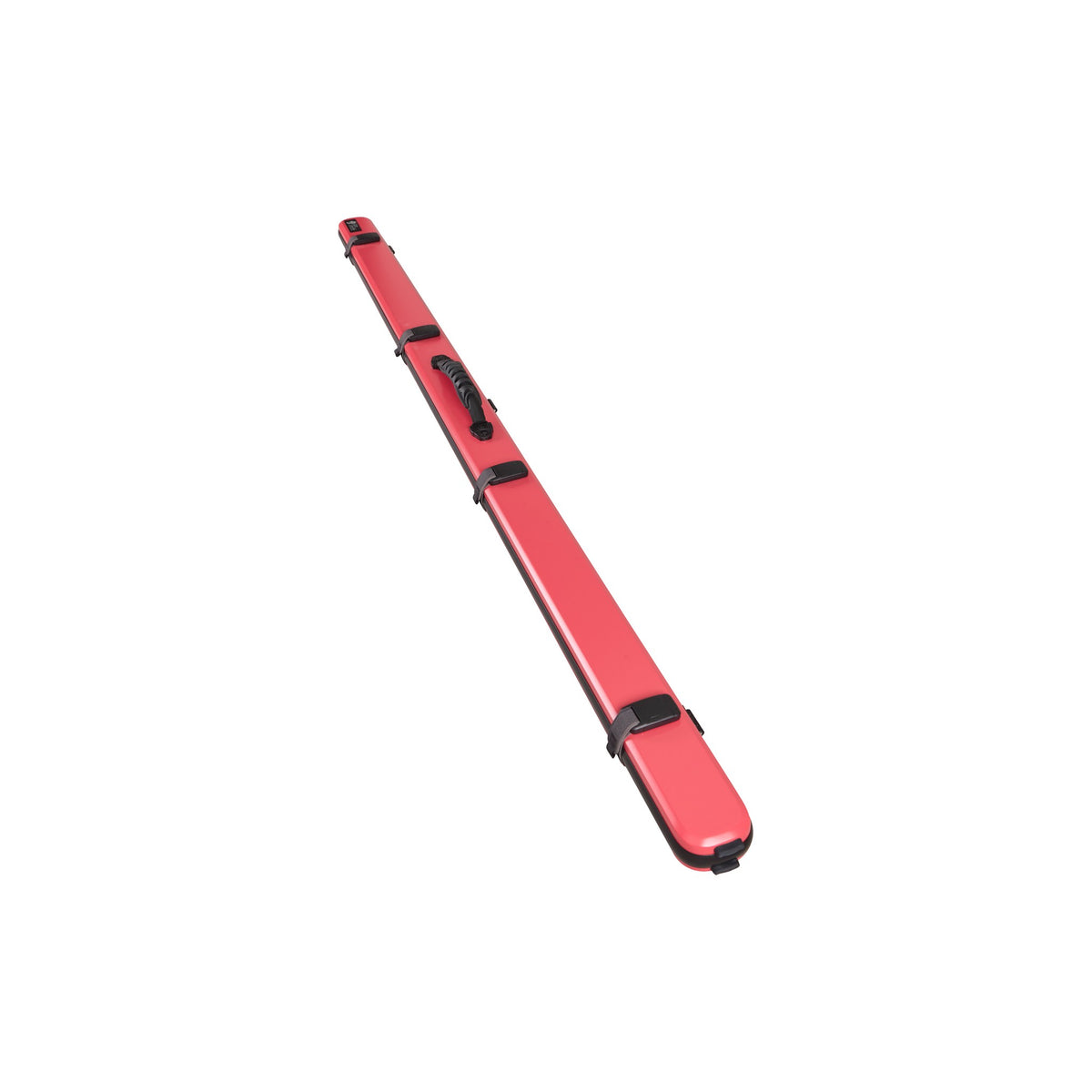 Lion Carbon Fiber Cue 盒 光面 珊瑚紅 產品全貌