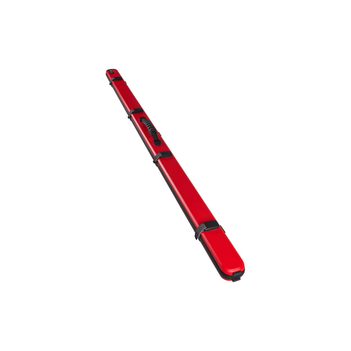 Lion Carbon Fiber Cue 盒 顆粒面 亮紅 產品全貌