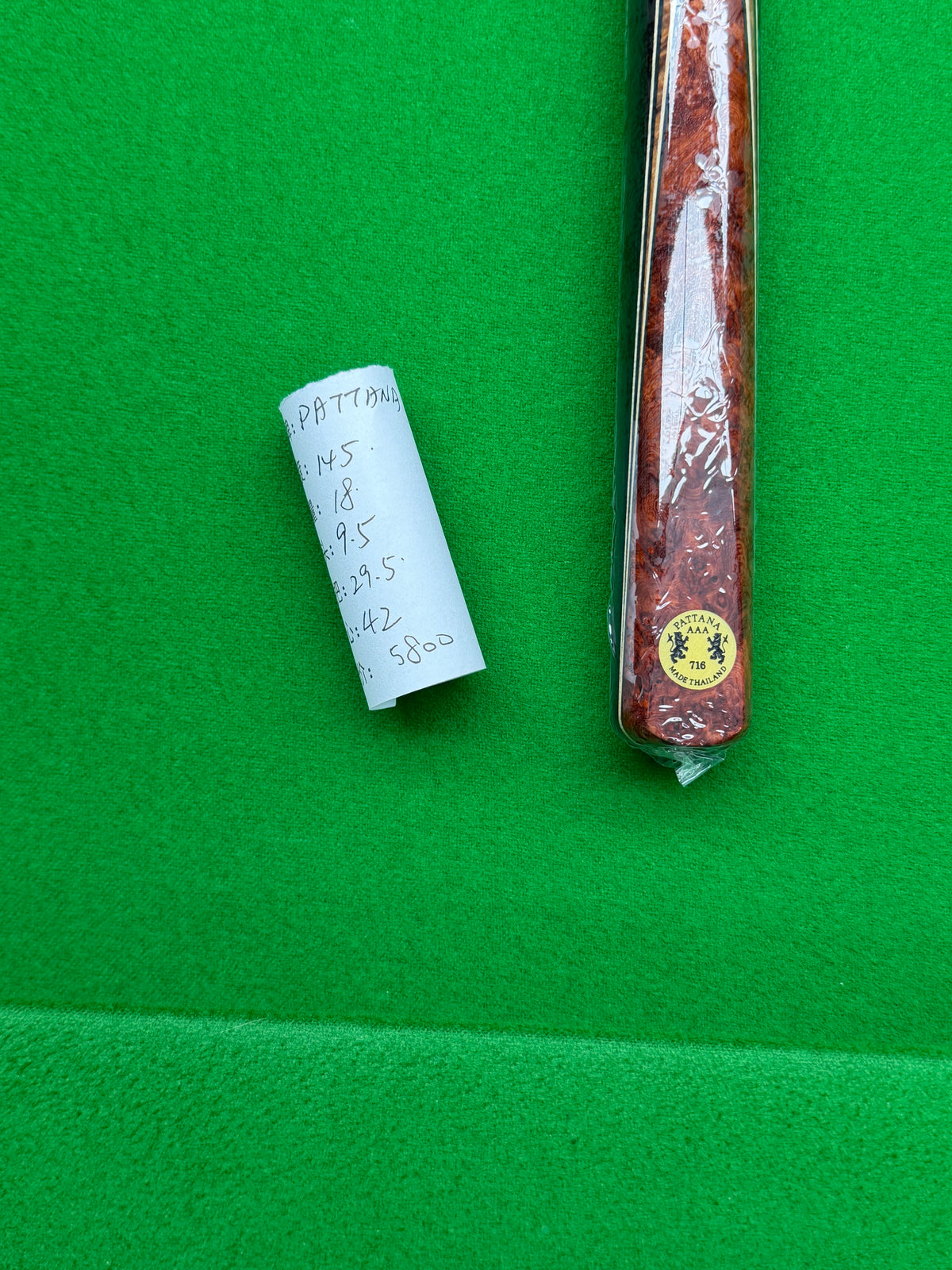 Pattana 金鐘柏+安波拉 One Piece 桌球桿 產品圖 6