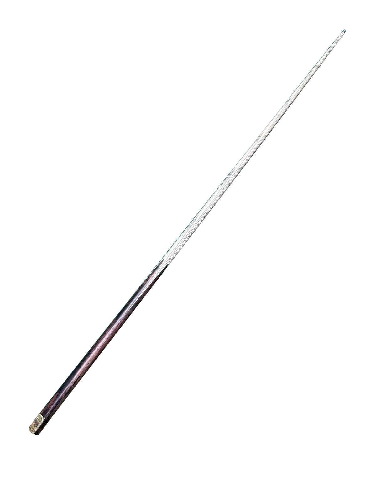Devil Cue L888 pre-owned snooker cue, full-length view on a white background