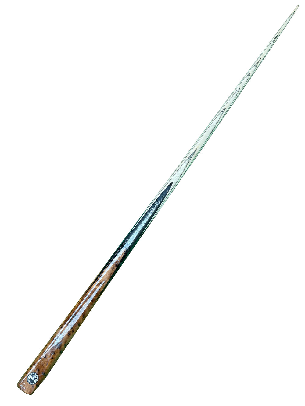 Pattana 5A Ash Snooker Cue - full cue on a white background