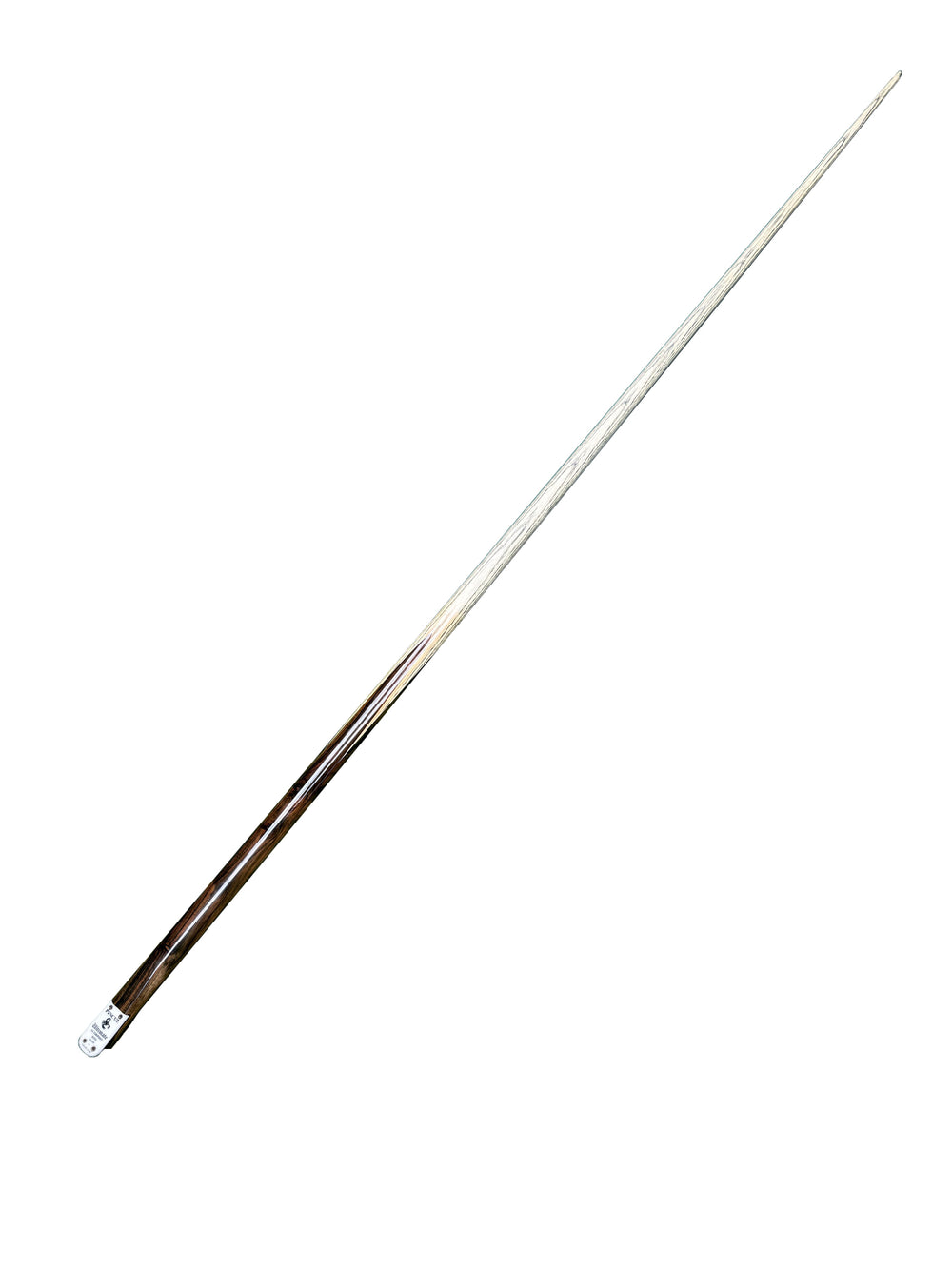Pin Cue Ultimate pre-owned snooker cue, full-length view on a white background