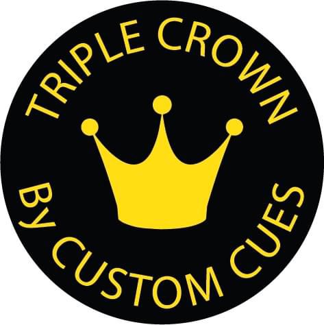 Triple Crown by Custom Cues 品牌標誌